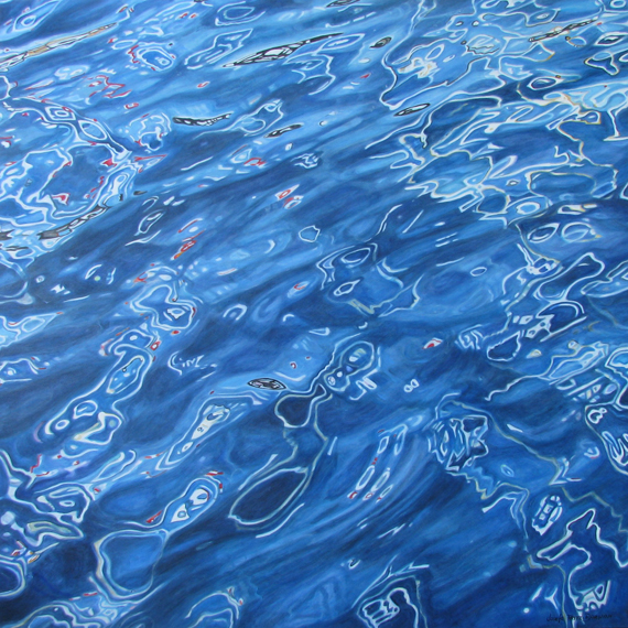 Reflections 48x48in Oil $3950